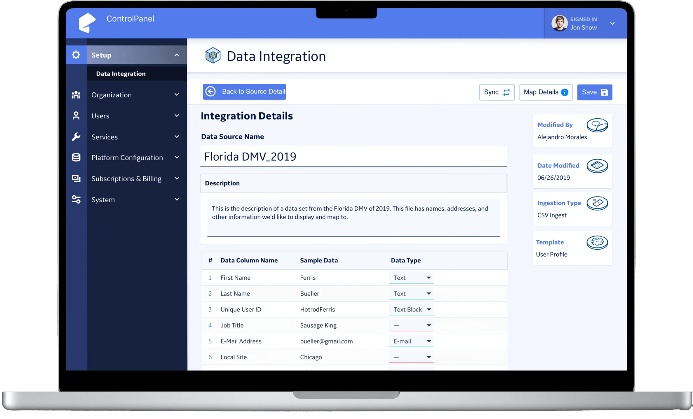 MyTech — Data Integration